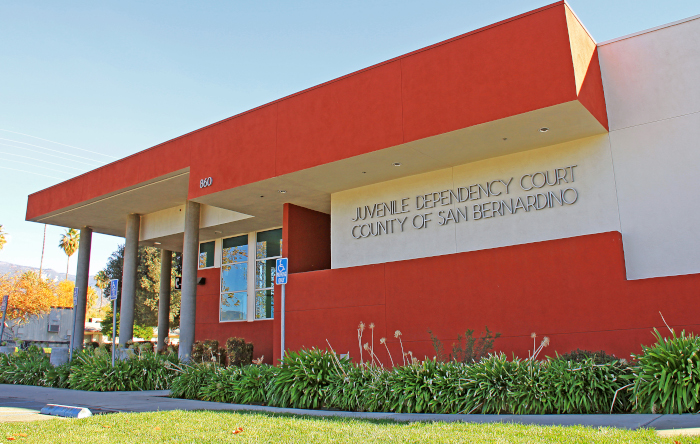 San Bernardino Juvenile Dependency courthouse
